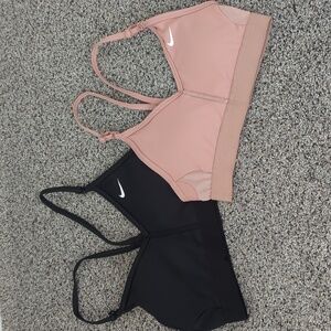 Two pack Nike sport bras
